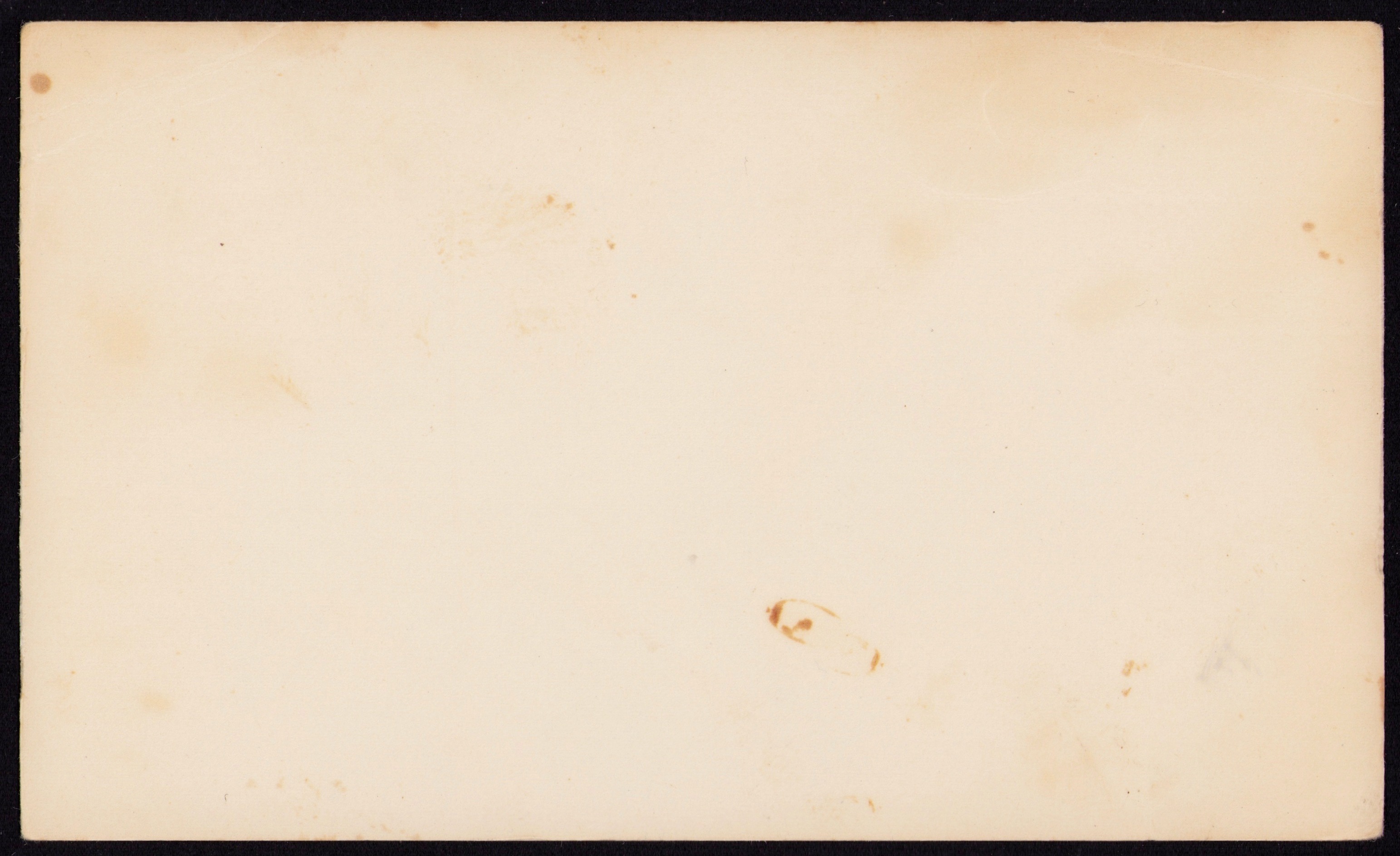 Carrot Pudding — back of the card