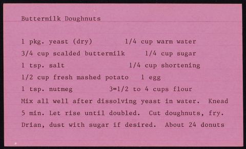 Buttermilk Doughnuts