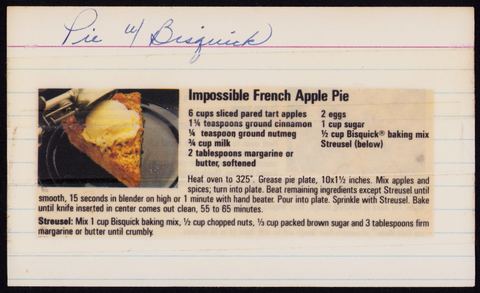 Pie w/ Bisquick