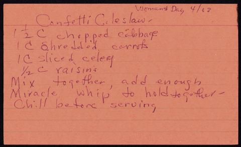 Confetti Coleslaw