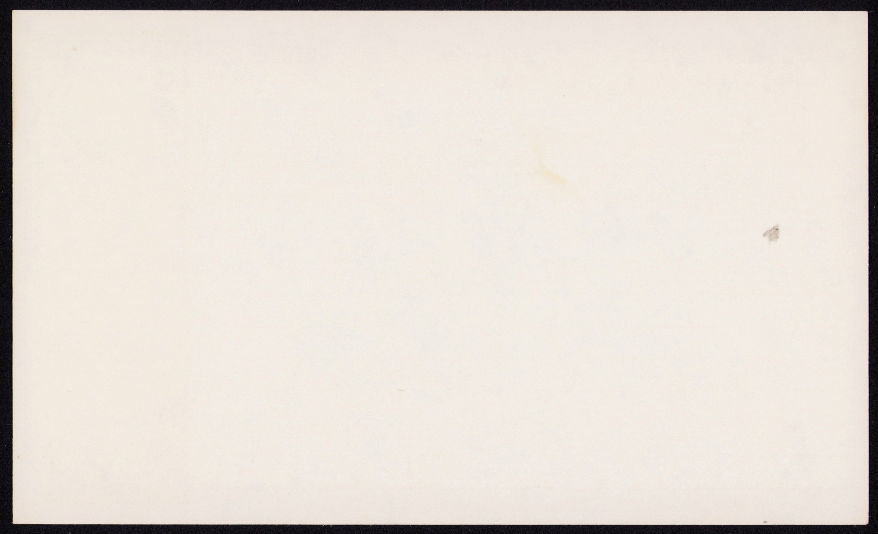 Vesuvio — back of the card