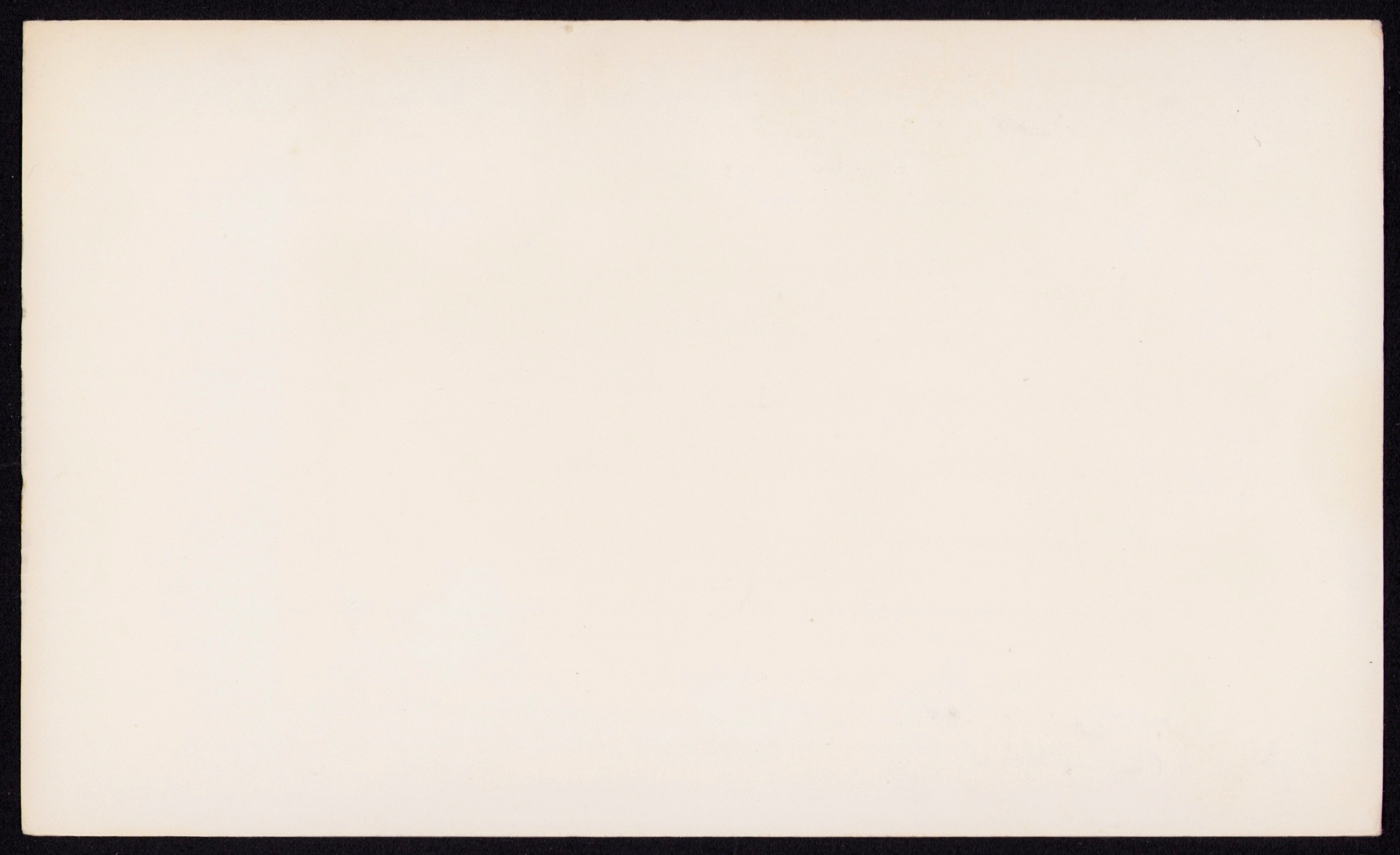 Black Chocolate Cake — back of the card