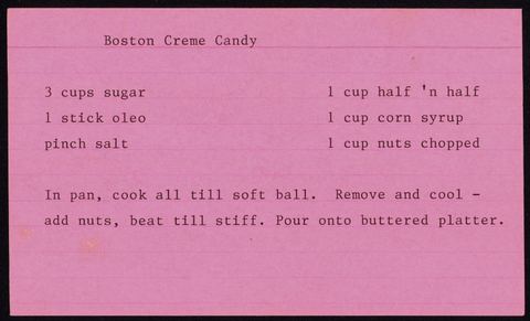 Boston Creme Candy