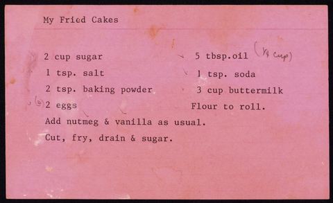 My Fried Cakes