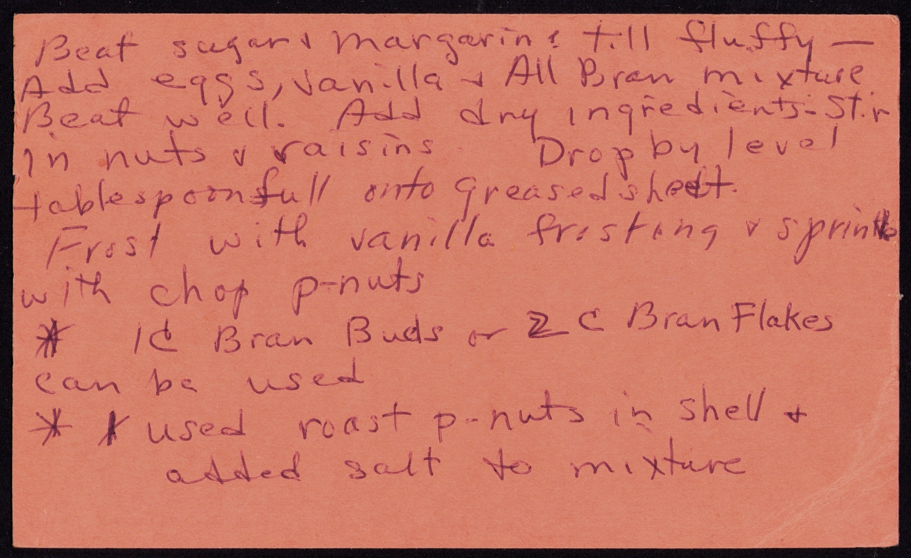 Frosty Hermits — back of the card
