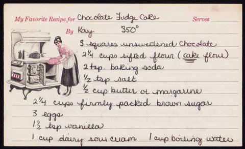 Chocolate Fudge Cake