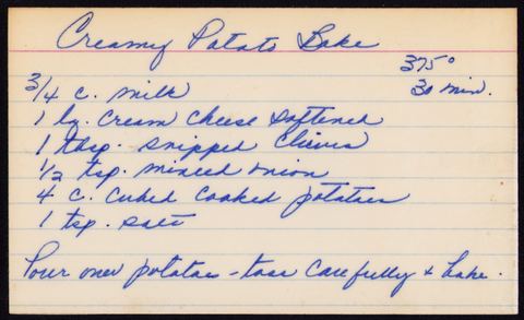 Creamy Potato Bake