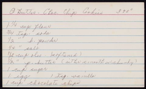 O Butter - Choc. Chip Cookies
