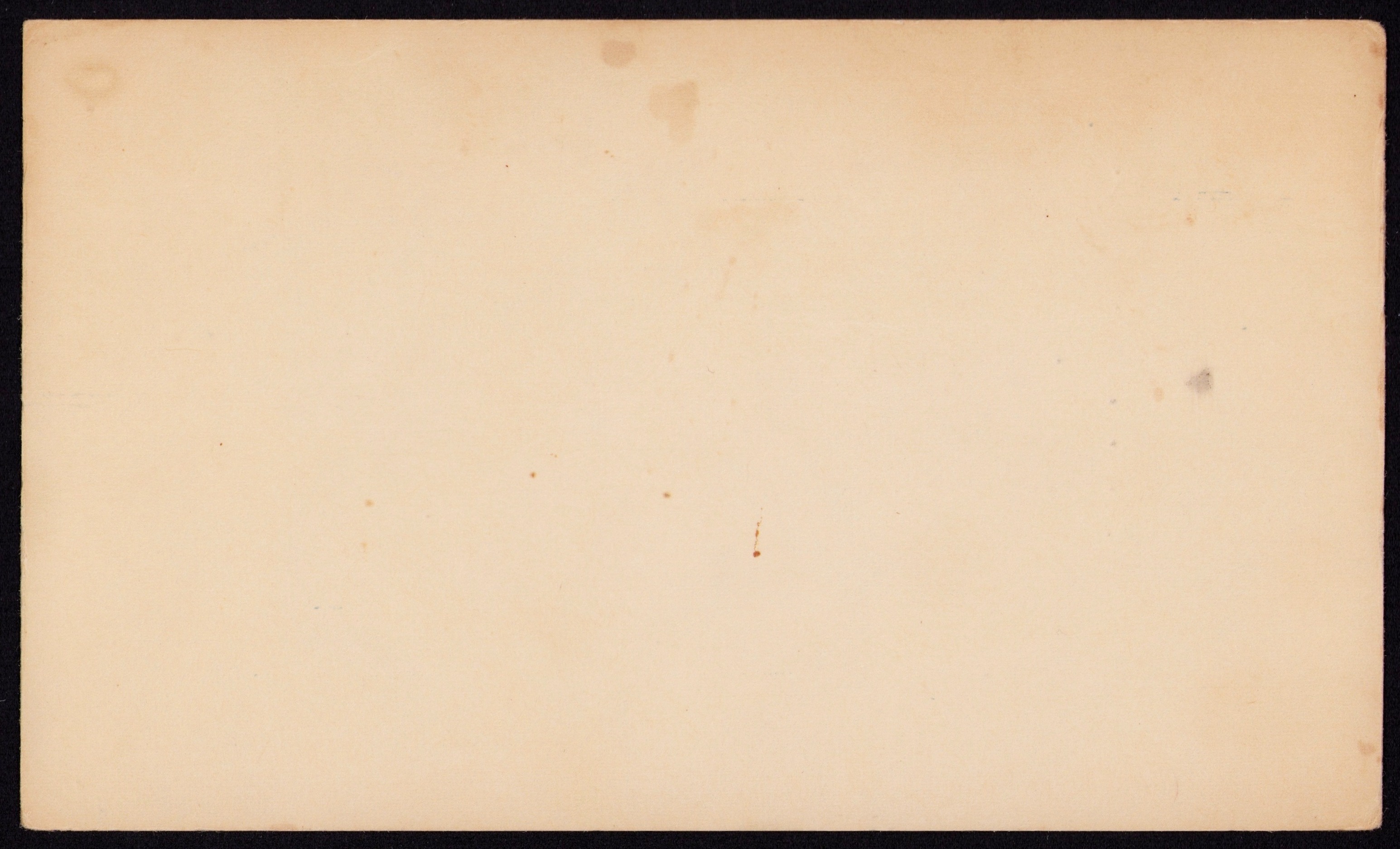 Oatmeal Cookies — back of the card