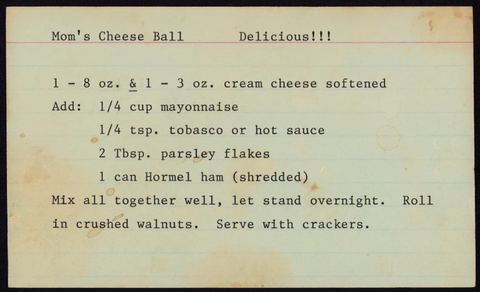 Mom's Cheese Ball