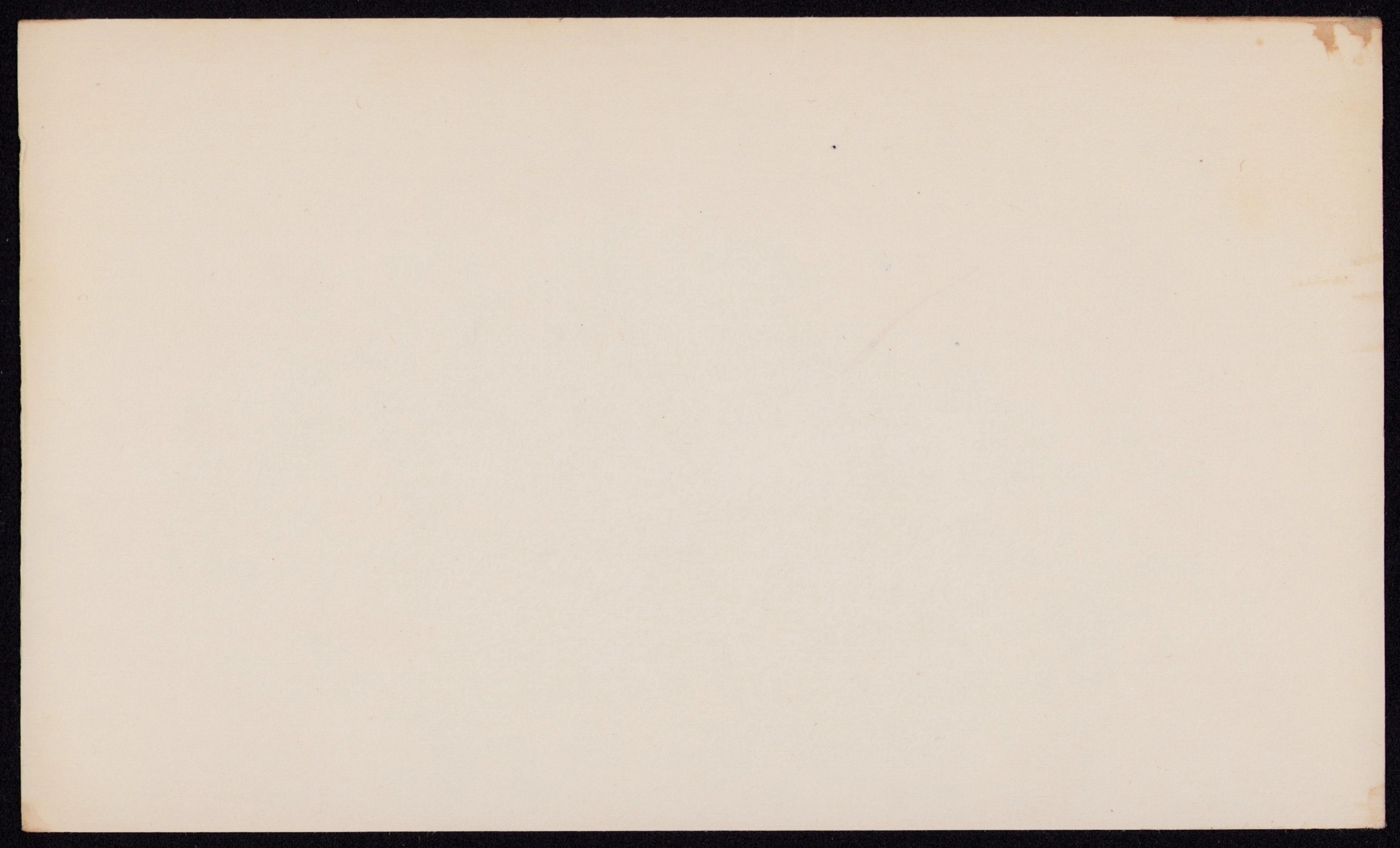 Fruit Cake — back of the card
