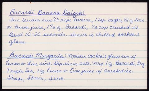 Bacardi Banana Daiquiri