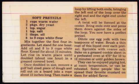 Soft Pretzels