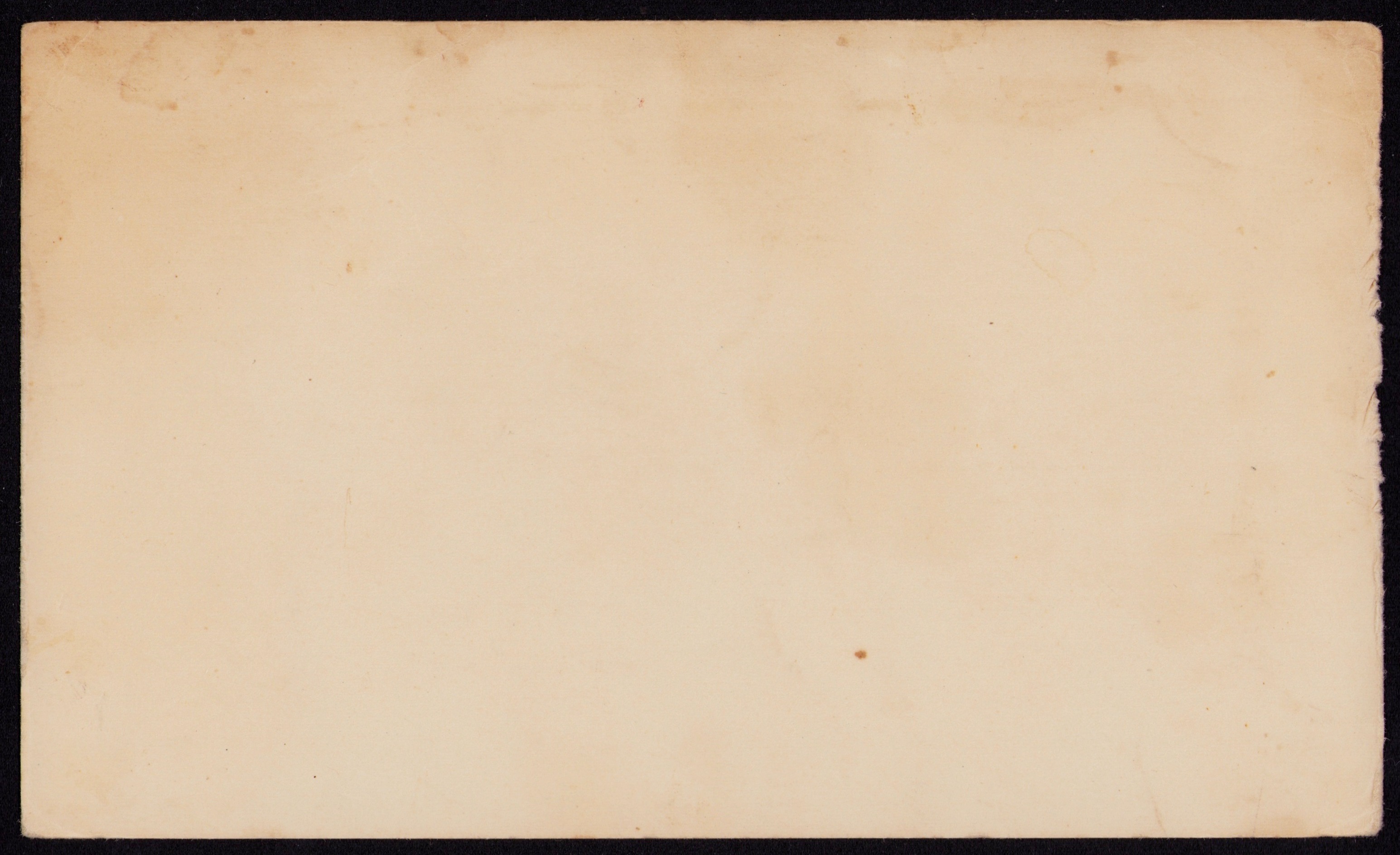 Molasses Drop Cookies — back of the card