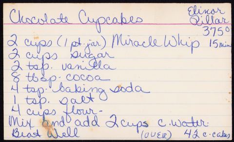 Chocolate Cupcakes