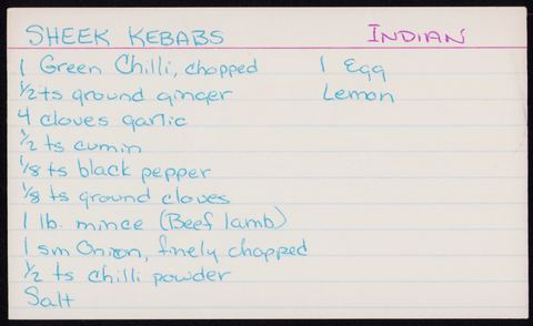 Sheek Kebabs
