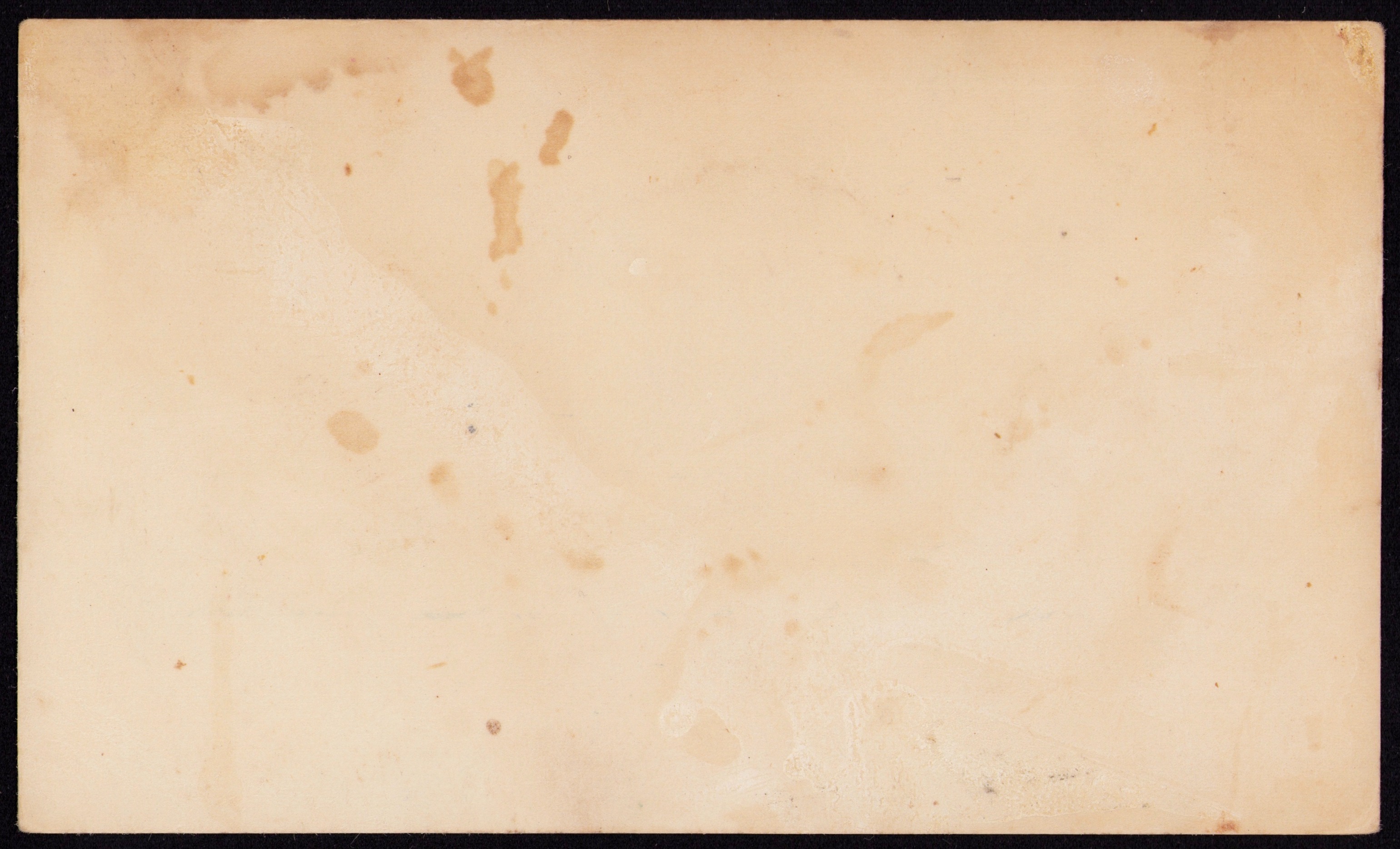 Applesauce Cake — back of the card