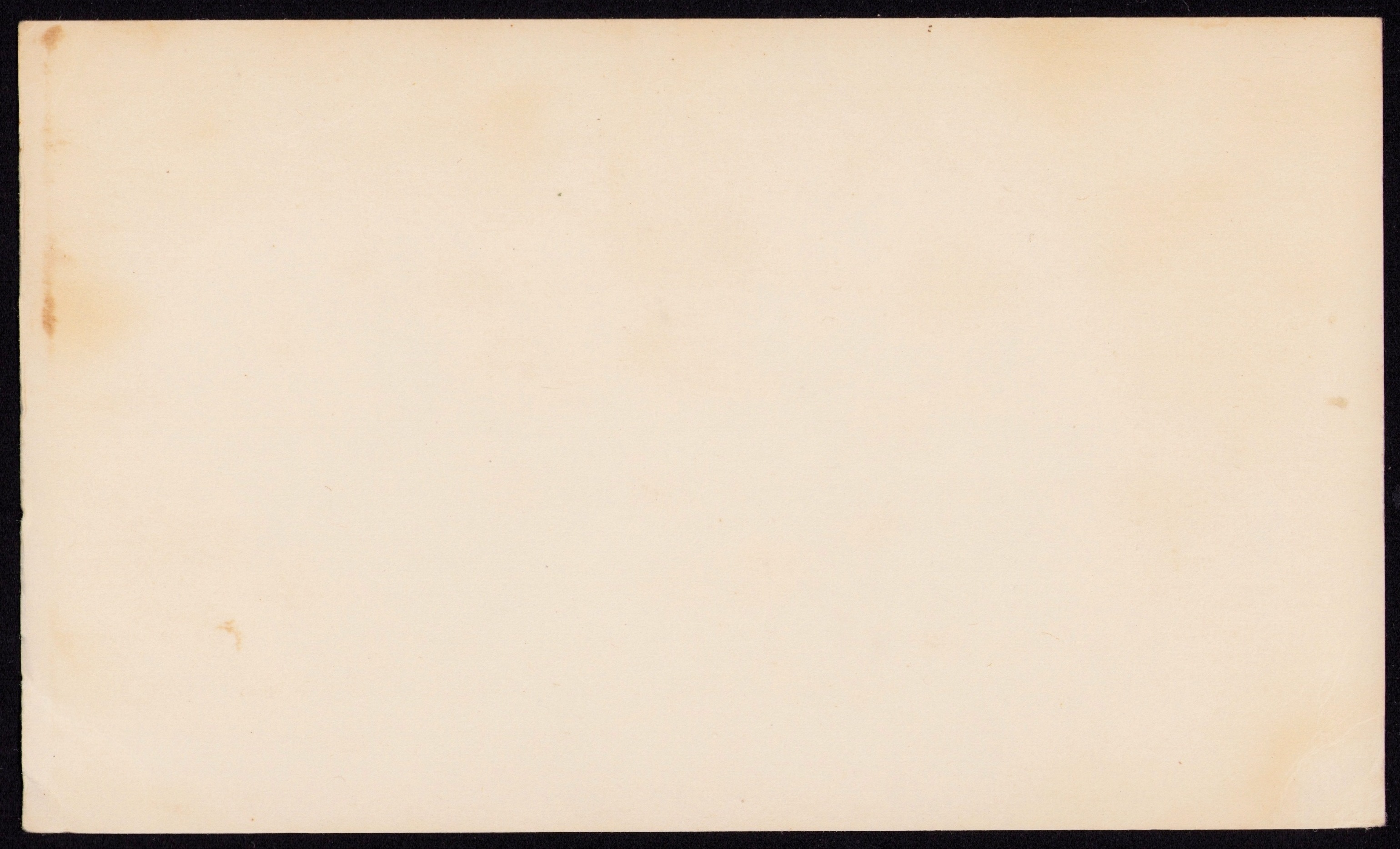 Cookies, Molasses, Drop  Aunt Clara — back of the card