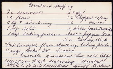 Cornbread Stuffing
