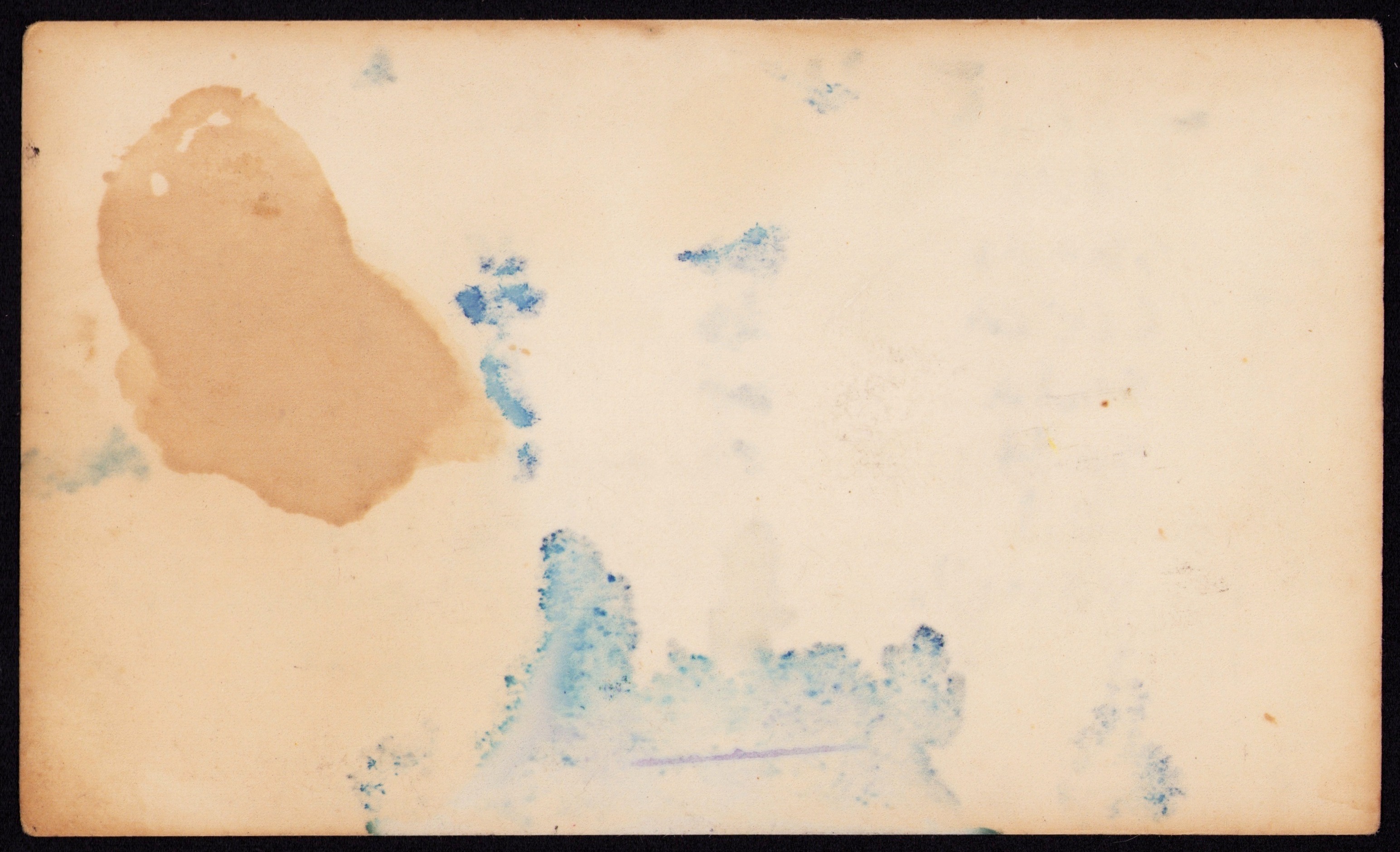 CHOLCOLATE [illegible] CAKE² — back of the card