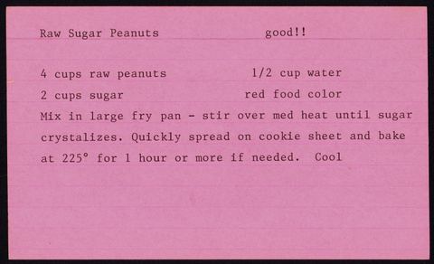 Raw Sugar Peanuts