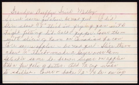 Grandpa Duffy's Irish Medley