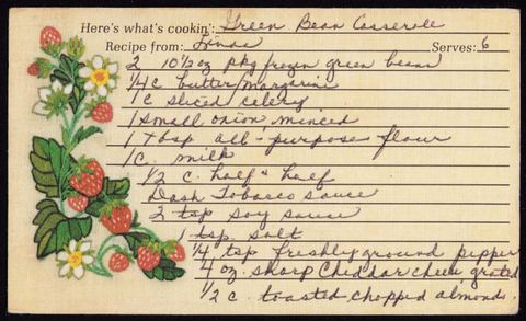 Green Bean Casserole