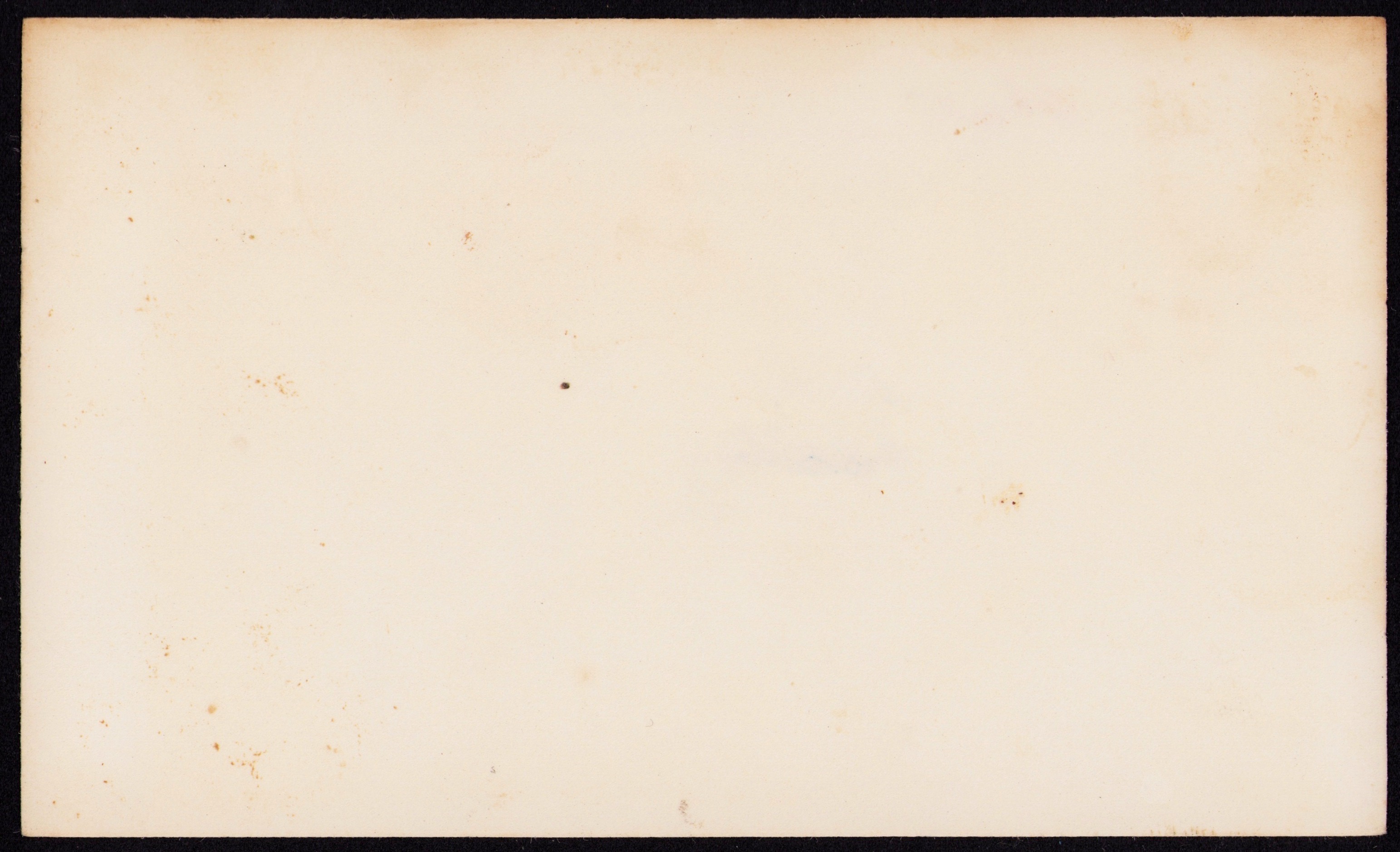 Texas Sheet Cake Frosting — back of the card