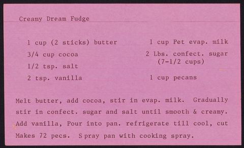 Creamy Dream Fudge