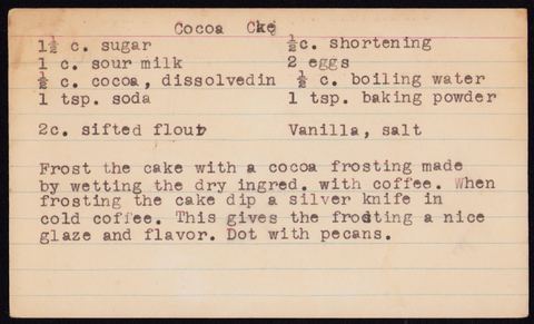 Cocoa Cke