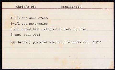 Chris's Dip