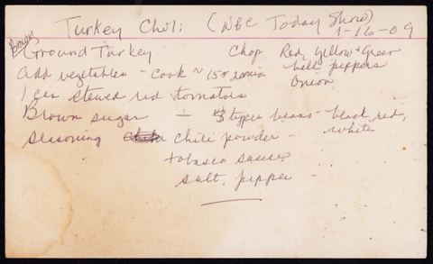 Turkey Choli (WBC Today Show)