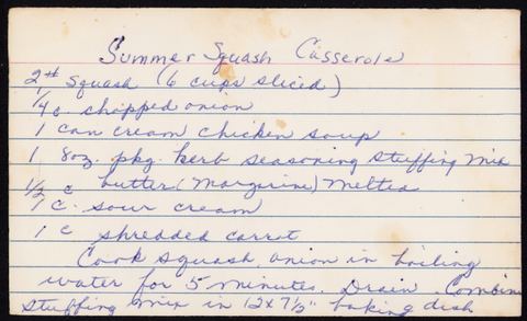 Summer Squash Casserole