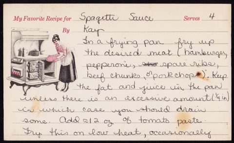 Spagetti Sauce