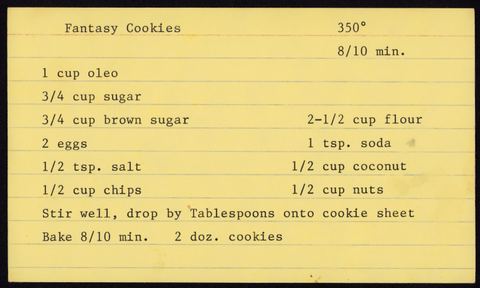 Fantasy Cookies