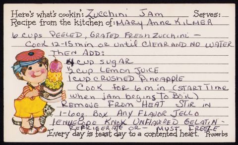 Zucchini Jam