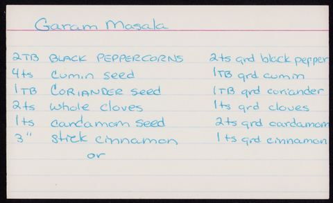 Garam Masala